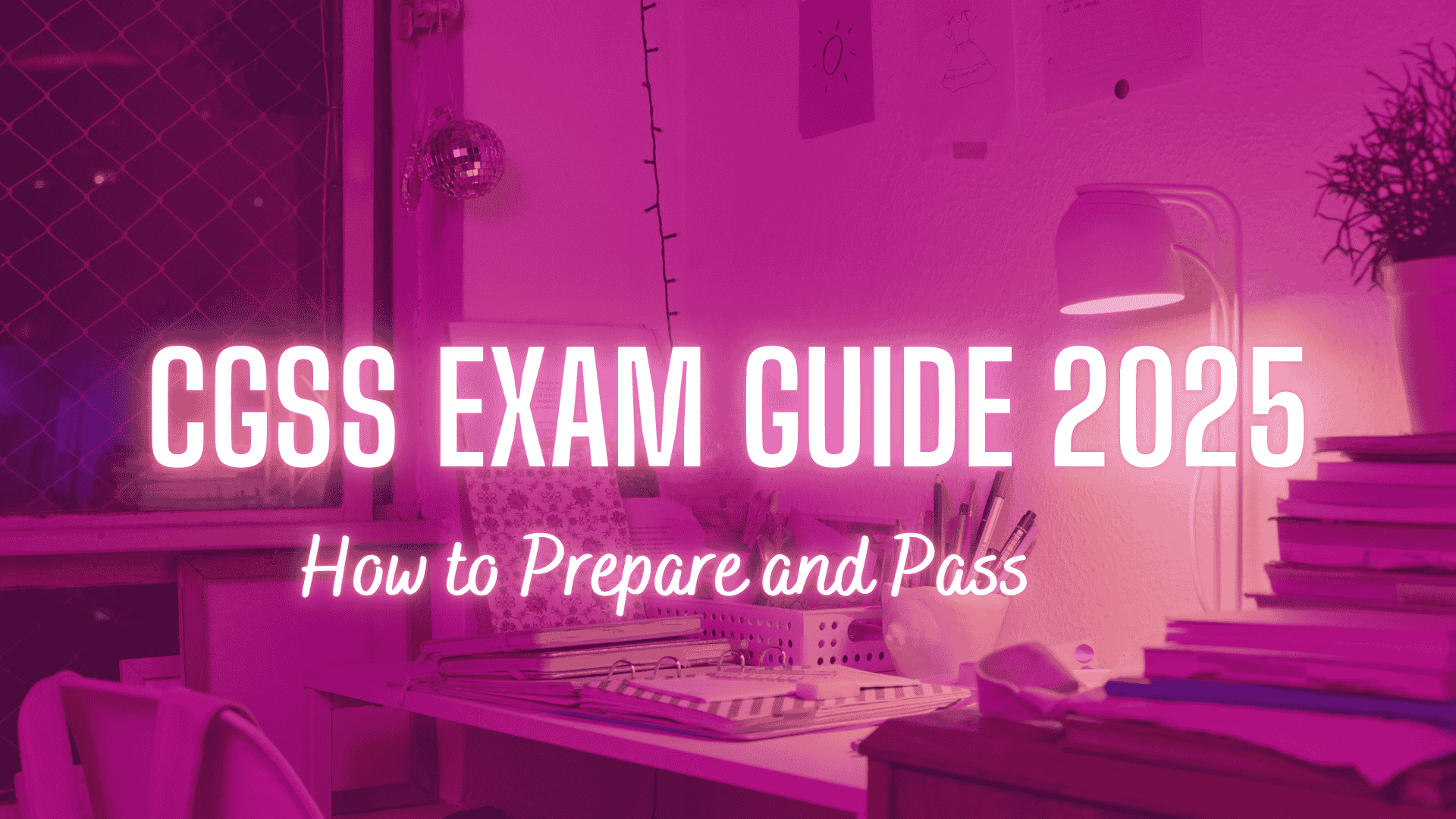 CGSS Exam Guide 2025